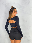 Short saia alfaiataria