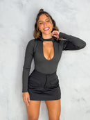 Short saia alfaiataria