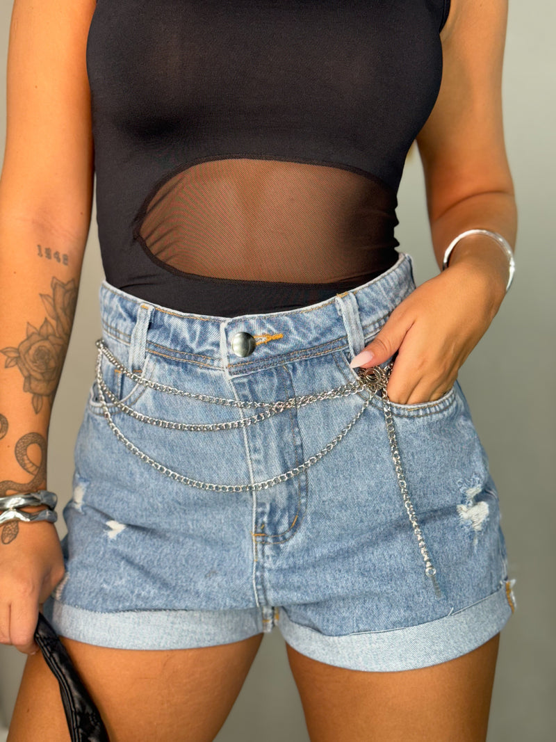 Short jeans bru