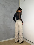 CALÇA CARGO WIDE LEG
