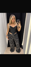 CORSET DE COURO