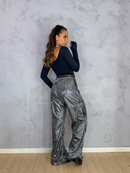 CALÇA CARGO BRILHOSA